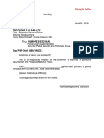 Sample Letter Request PDF