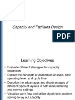 Capacity and Facilities Design