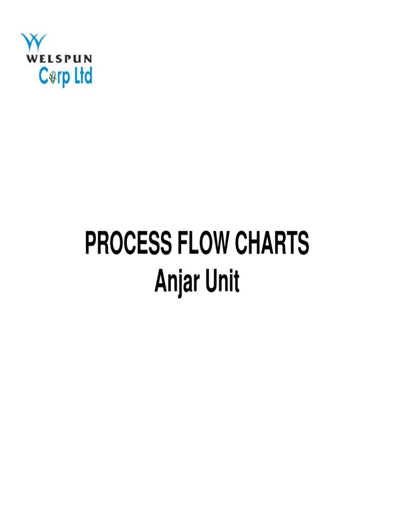 Process Flow Charts Anjar Unit | PDF | Pipe (Fluid Conveyance) | Welding