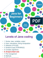 Java For Beginners Level 6a Arrays 1