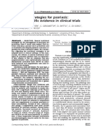 Nutritional Strategies For Psoriasis: Current Scientific Evidence in Clinical Trials