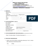 Formulir Kredensial Paramedis