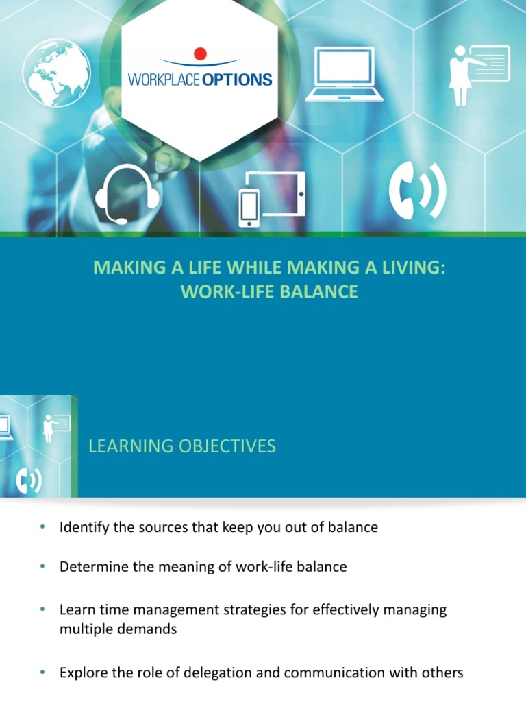 Work-Life Balance Strategies Guide | PDF | Work–Life Balance | Time ...