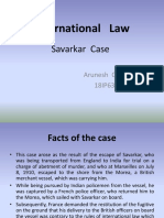 International Law: Savarkar Case