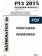 Kedah MT TPT3 2015 Skema PDF