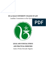 8 - Legal and Judicial Ethics and Practical Exercises - EPBD