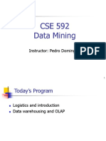 CSE 592 Data Mining: Instructor: Pedro Domingos