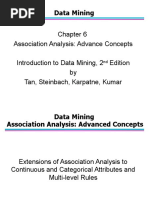 Chap6 Advanced Association Analysis