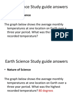 Earth Science Study Guide Answers Final