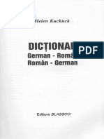 Dictionar German-Roman, Roman-German - Helen Kuckuck