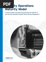 Security Operations Maturity Model White Paper