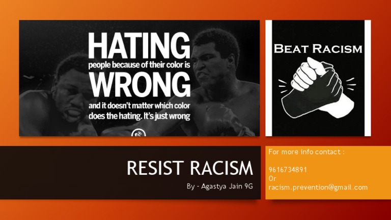 Resist Racism | PDF