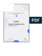 Final KPI Result Monitoring Form