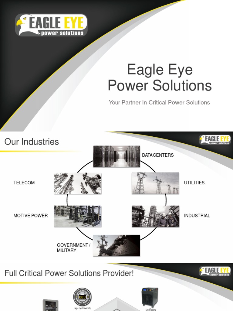 Eagle Eye Power Solutions Overview | PDF | Technology & Engineering