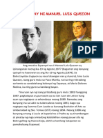 Talambuhay Ni Manuel Luis Quezon