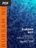 Bursam NDT: Tahribatsiz Muayene El Kitabi