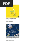 Livros - Luto e Morte Para Crianças