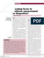 Treating Fever in Children: Paracetamol or Ibuprofen?: Mini-Review