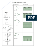 Pneumatic Symbol Logic Gates Truth Table