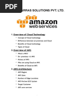 AWS Course Content