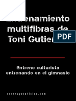 Entreno Multifibras de Toni Gutierrez