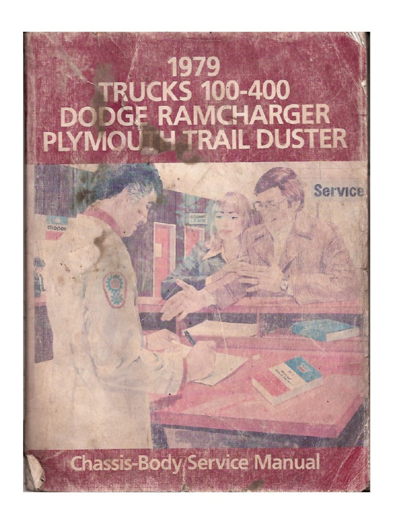 79 Dodge Truck Wiring Diagram | PDF | Electrical Wiring | Distributor