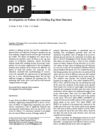 Investigation On Failure of A Drilling Rig Mast Structure: Casehistory-Peer-Reviewed