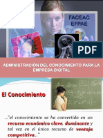 Adm Del Conocimiento para La Emp Digital