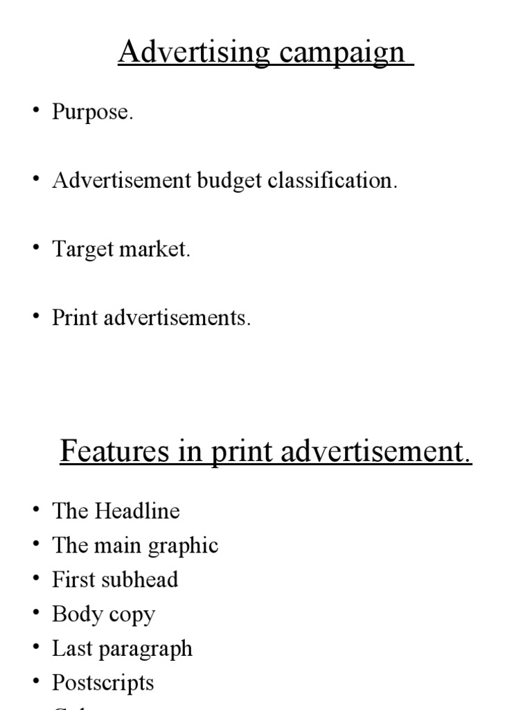 Advertising Campaign | PDF | Art