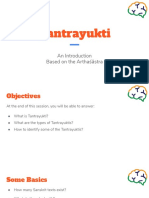 Tantrayukti - An Introduction - 1