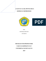 Sap (Satuan Acara Penyuluhan) Kesehatan Reproduksi: Oleh: Rani Eka Suryani (071182037)