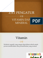 ZAT PENGATUR Vitamin Dan Mineral Bab 3