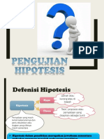 Pertemuan 2 Pengujian Hipotesis