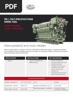 Colt Pielstick PA6B Data Sheet