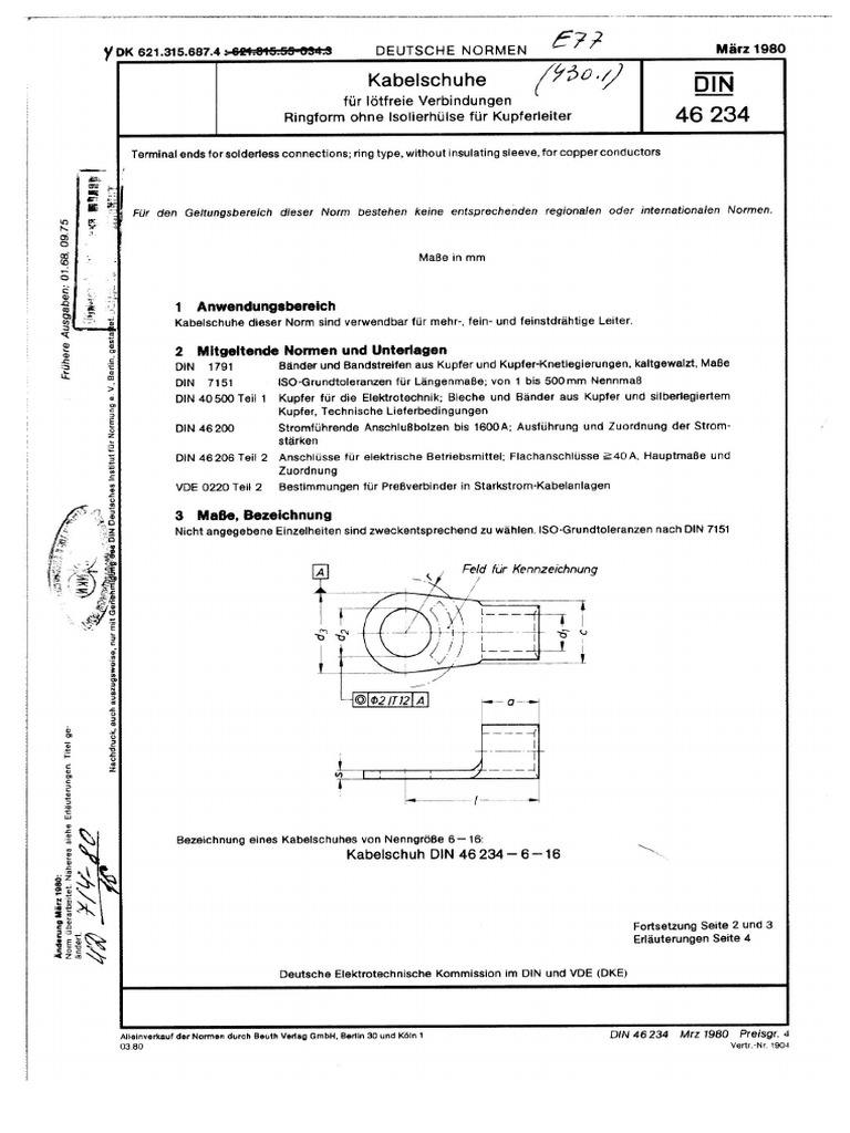 Din 46234 | PDF