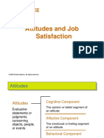 Attitudes and Job Satisfaction: Three