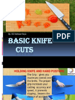 Basic Knife Cuts Explained