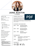 CV Resume Format