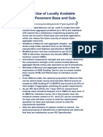 A Study On Use of Locally Available Moorum in Pavement Base and Sub-Base