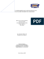 Estructuración y Modelamiento de La Difusividad de Una Gota de Agua en El Aire Por Medio de Ultrasonido