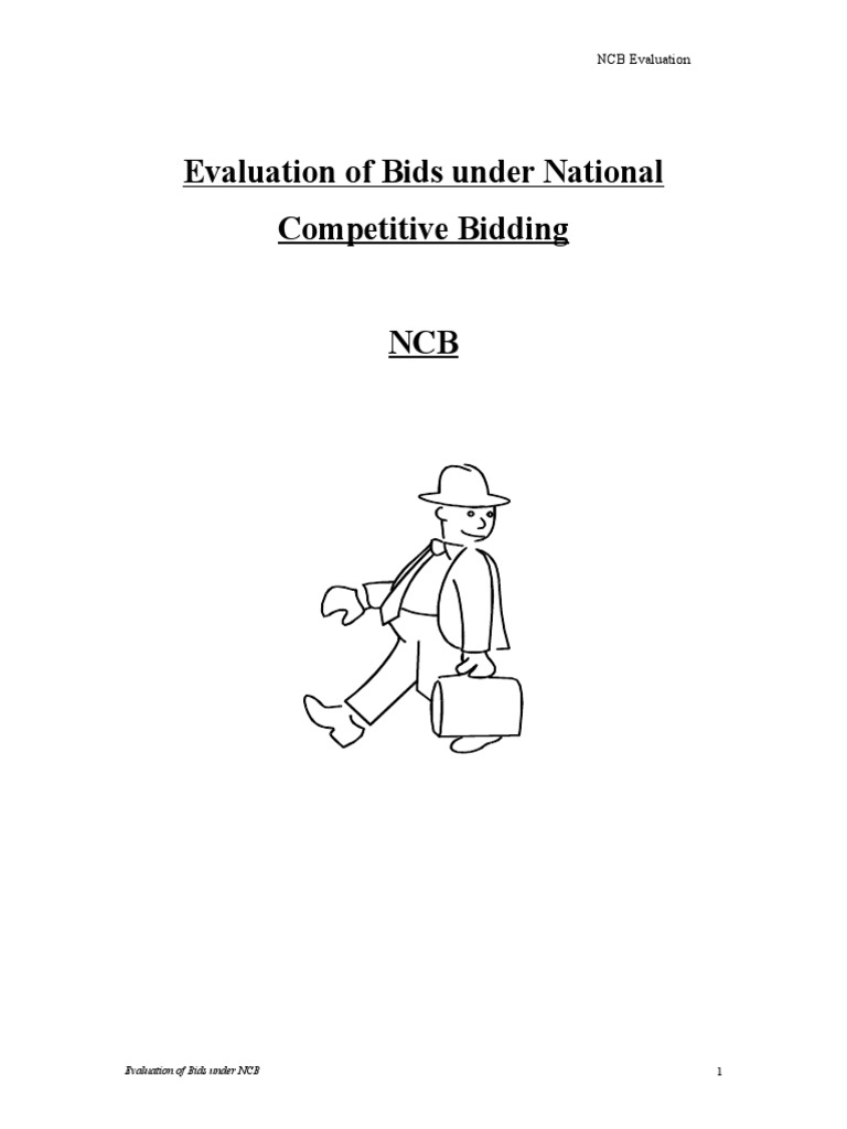 6 Vol VIII NCB Evaluation Feb 2012 | PDF | Specification (Technical ...