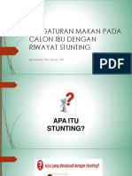 Pengaturan Makan Pada Calon Ibu Dengan Riwayat Stunting