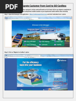 Migration Process - Card to GO Cardless