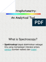 Spectrophotometry: An Analytical Tool
