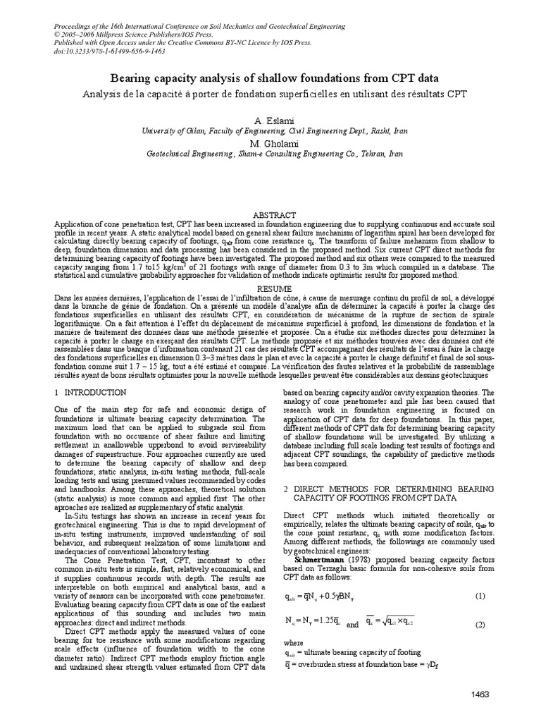DCPT Bearing PDF | PDF | Mécanique du solide | Génie du bâtiment