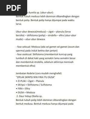 Daur Hidup Aurelia Spdocx