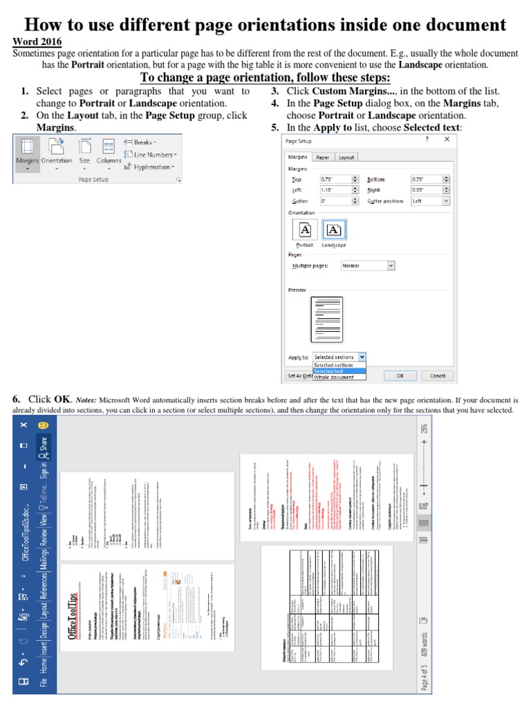 word-how-to-use-different-page-orientations-inside-one-document-pdf
