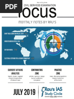 Raus Current Affairs Magazine July 2019