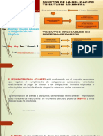 Régimen Tributario Aduanero y la Obligación Tributaria Aduanera