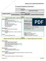 WC 854 - h91 Lista de Chequeo Hemorragia Obsteìtrica